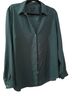 Ann Taylor Teal Long Sleeve Button-Down Shirt Size XL - photo 1