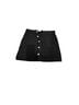 Title Unknown Black Denim Skirt Size 4 - photo 1