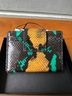 Kurt Geiger 100% Leather Snake Print Multi Color Card Holder  One size - photo 4