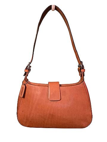 Coach Crescent Leather Shoulder Bag (view 1)