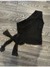Title Unknown Polka Dots Black Short Sleeve Blouse Size 2 - photo 4