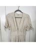 FRNCH Ivory Jumpsuit Size S - photo 5
