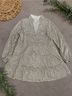 Sail to Sable Solid Silver Cocktail Dress Size XS - photo 3