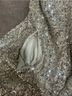 Sail to Sable Solid Silver Cocktail Dress Size XS - photo 5