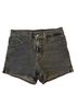 Levi's Black Denim Shorts Size 26 - photo 1
