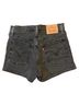 Levi's Black Denim Shorts Size 26 - photo 2