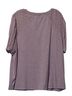 Como Vintage Purple Short Sleeve Blouse Size 2X - photo 2
