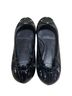 Tory Burch 100% Patent Leather Black Flats Size 8 1/2 - photo 2