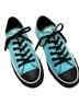 Converse Solid Blue Sneakers Size EU 39 - photo 1