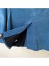 Tibi 97% Cotton 3% Elastane 80% Cotton 100% Polyester Solid Blue Blazer Size 4 - photo 7