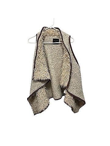 Love Tree Faux Fur Plush Sherpa Draped Vest Vest (view 1)