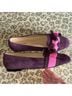 Talbots Burgundy Pink Flats Size 6 1/2 - photo 4