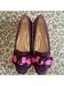 Talbots Burgundy Pink Flats Size 6 1/2 - photo 3