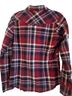 Cruel Girl Plaid Red White Blue Button-Down Shirt Size M - photo 2