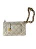 Marc Jacobs Solid Gold Ivory Clutch One size - photo 1