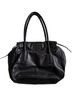 Francesco Biasia 100% Leather Solid Black Gold Leather Shoulder Bag One size - photo 2