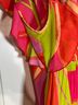 Sunny Leigh 100% Polyester Floral Multi Color Short Sleeve Blouse Size M - photo 7
