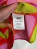 Sunny Leigh 100% Polyester Floral Multi Color Short Sleeve Blouse Size M - photo 4