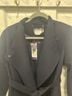 Seraphine 100% Wool 45% Acetate 55% Viscose Blue Coat Size 4 - photo 3