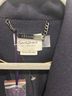 Seraphine 100% Wool 45% Acetate 55% Viscose Blue Coat Size 4 - photo 4
