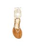 Cornetti 100% Leather Gold Sandals Size EU 40 - photo 2