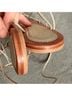 Cornetti 100% Leather Gold Sandals Size EU 40 - photo 8