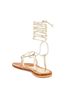 Cornetti 100% Leather Gold Sandals Size EU 40 - photo 3