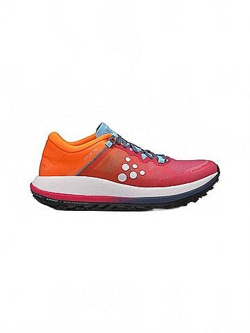 Craft Women's Xplor Pro Running Shoes in Flourange/Cosmo (view 1)