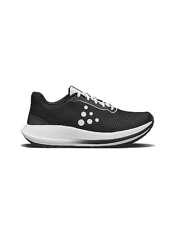 Craft Women's Pacer 2 Running Shoes in Black/White (view 1)