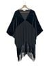 Free People 100% Polyester Black Poncho One size - photo 1
