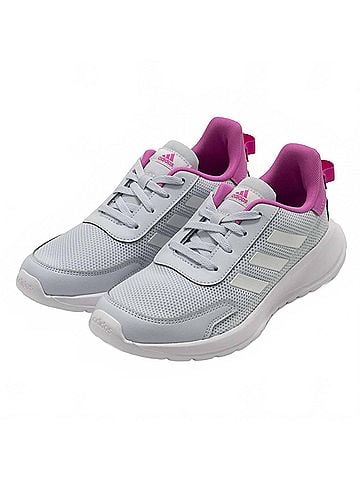 Adidas Girl's Tensaur Running Shoes in Halo Blue (view 2)