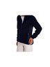 abacus Solid Blue Highlands Midlayer Fleece Jacket in Navy Size XL - photo 2