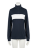 abacus Solid Blue Club Midlayer Turtle Neck Jacket in Navy Size XXL - photo 1