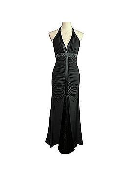 cache long black dress Black Cache Gown