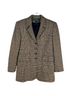 Ralph Lauren 100% Lambswool Graphic Plaid Blazer Size 8 - photo 1