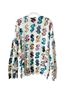 R13 100% Cotton Print Multi Color Casual Sweaters Size L - photo 2