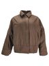 Max Mara 100% Synthetic Tan Weekend Max Mara Feroce Jacket in Brown Polyester Size 6 - photo 1