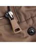Max Mara 100% Synthetic Tan Weekend Max Mara Feroce Jacket in Brown Polyester Size 6 - photo 9