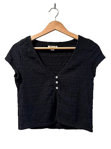 American Eagle Outfitters Short Sleeve Blouse (view 1)