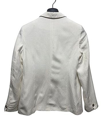 Calvin Klein Double-Breasted Notch Lapel Blazer Blazer (view 2)