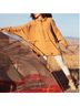 Free People 100% Lyocell Tan Jacket Size L - photo 4