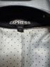 Express 61% Polyester 34% Rayon 5% Spandex 100% Polyester 100% Polyester Black Blazer Size 10 - photo 3
