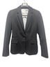 Express 61% Polyester 34% Rayon 5% Spandex 100% Polyester 100% Polyester Black Blazer Size 10 - photo 1