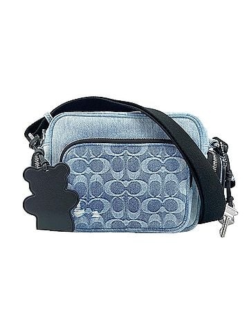 Coach Coach Fletcher Crossbody Bag - Loved Signature Body Blue (view 1)