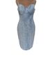Guess Blue Cocktail Dress Size L - photo 2