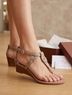 Coach 100% Leather Snake Print Multi Color Sandals Size 8 - photo 3