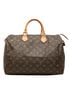 Louis Vuitton 100% Coated Canvas Brown Monogram Speedy 35 One size - photo 1