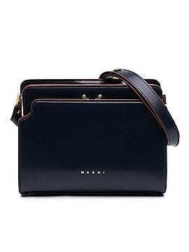 MARNI Medium Leather Trunk Reverse Crossbody (view 1)