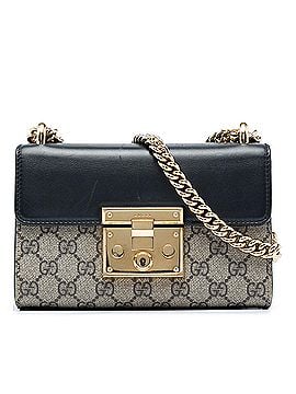 Gucci Small GG Supreme Padlock Crossbody (view 1)
