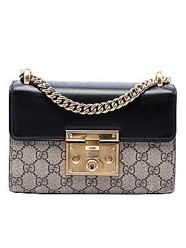 Gucci Small GG Supreme Padlock Crossbody (view 1)